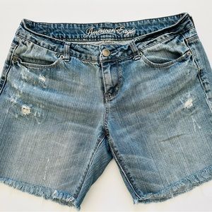 American Eagle denim cutoff shorts